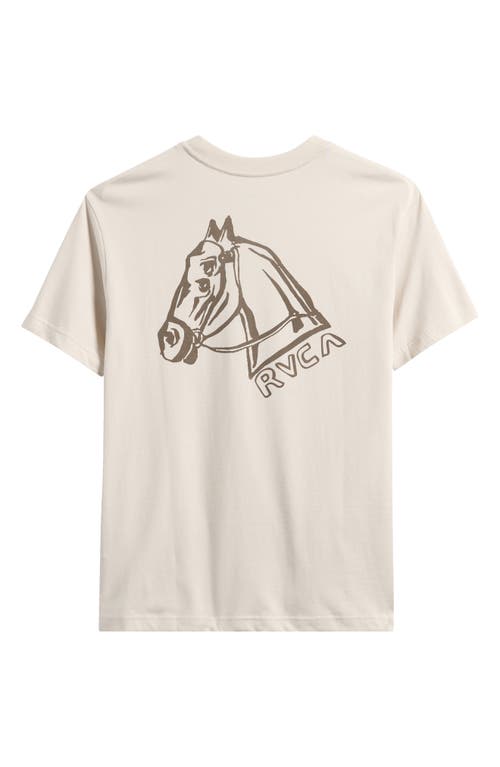Rvca X Kevin 'spanky' Long Dayshift Cotton Pocket Graphic T-shirt In Gray