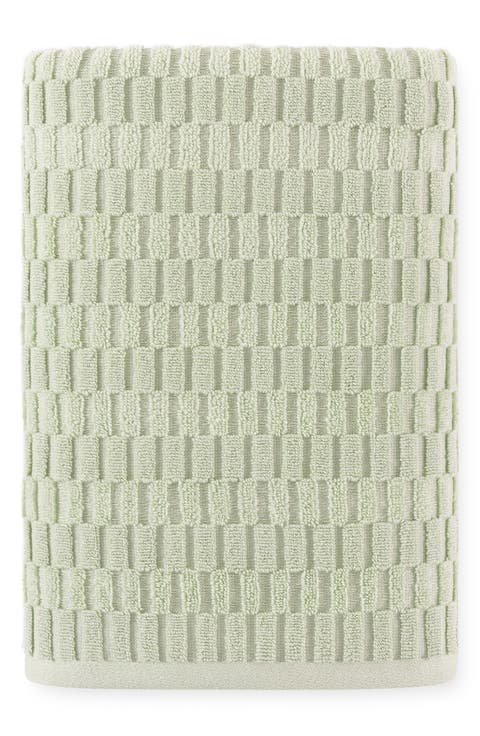 Metro Tile 4-Piece Bath & Hand Towel Set