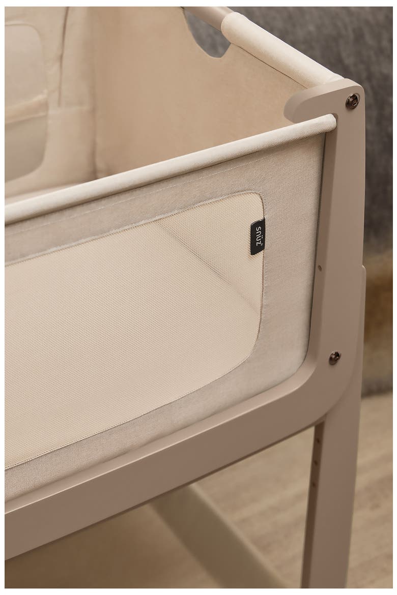The SnüzPod5 Bedside Bassinet & SnüzPod5 Waterproof Mattress Protector Bundle, Alternate, color, MOCHA