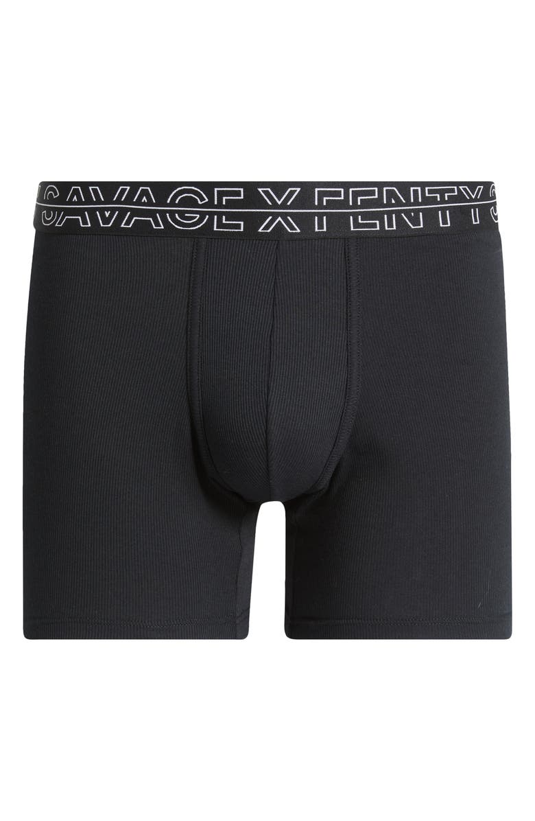 SAVAGE X FENTY Cruise Control Boxer Briefs, Alternate, color, Black Caviar