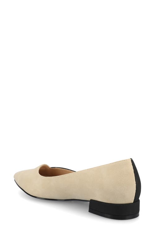 Journee Collection Carmin Pointed Toe Flat In Multi