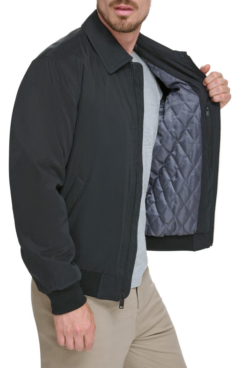 Dockers<sup>®</sup> Microtwill Bomber Jacket, Alternate, color, Black