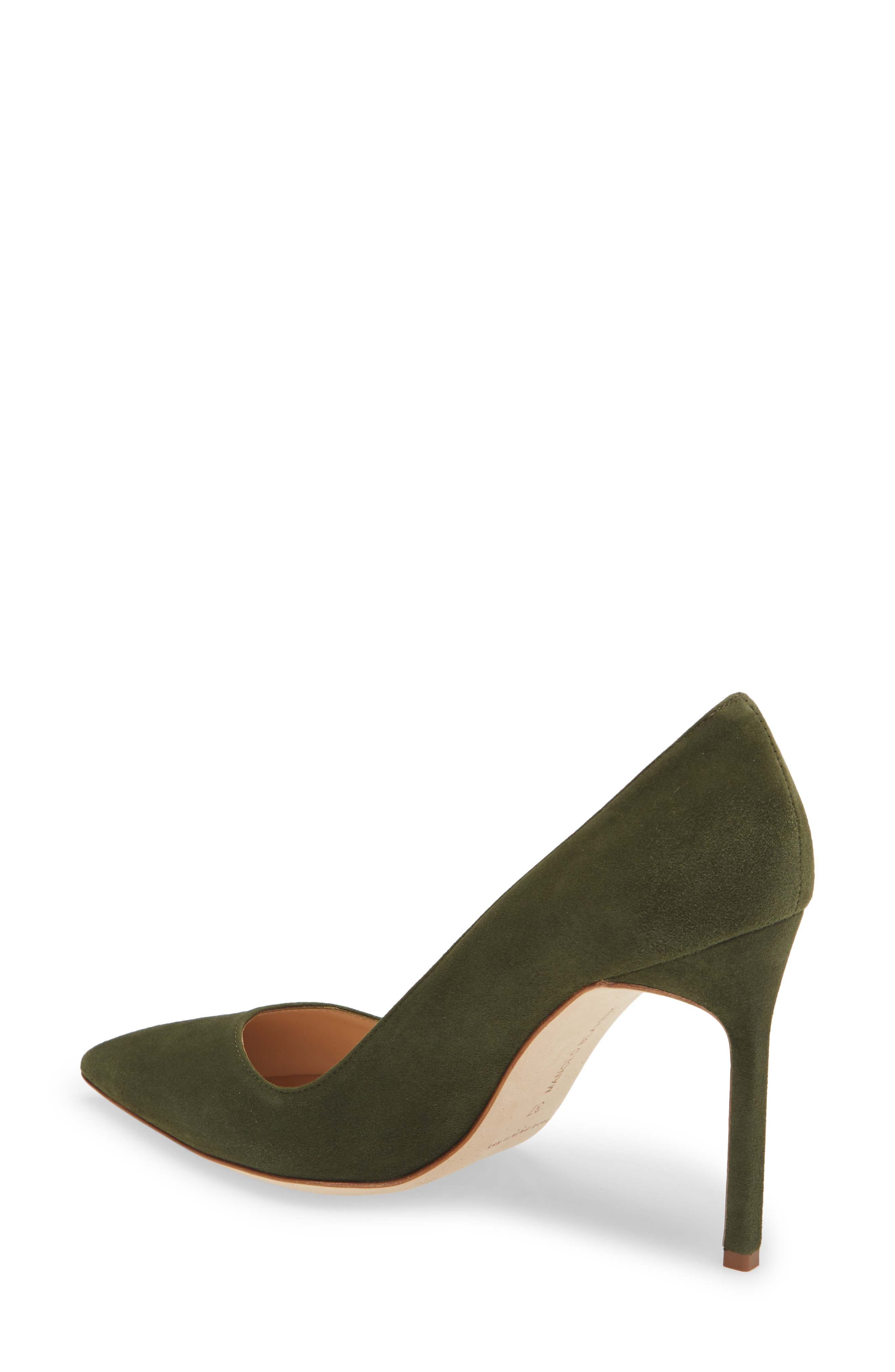 Manolo Blahnik BB Pointed Toe Pump, Alternate, color, 