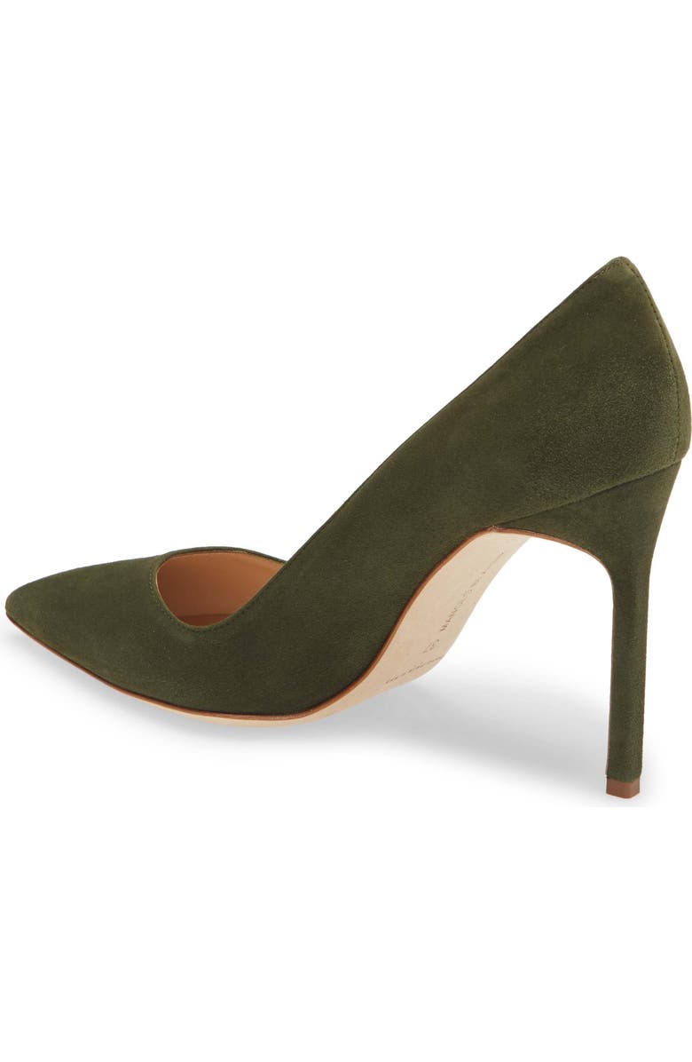 Manolo Blahnik BB Pointed Toe Pump, Alternate, color,