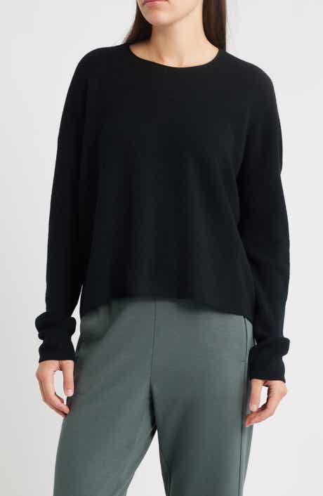 Eileen Fisher Crewneck Wool Sweater