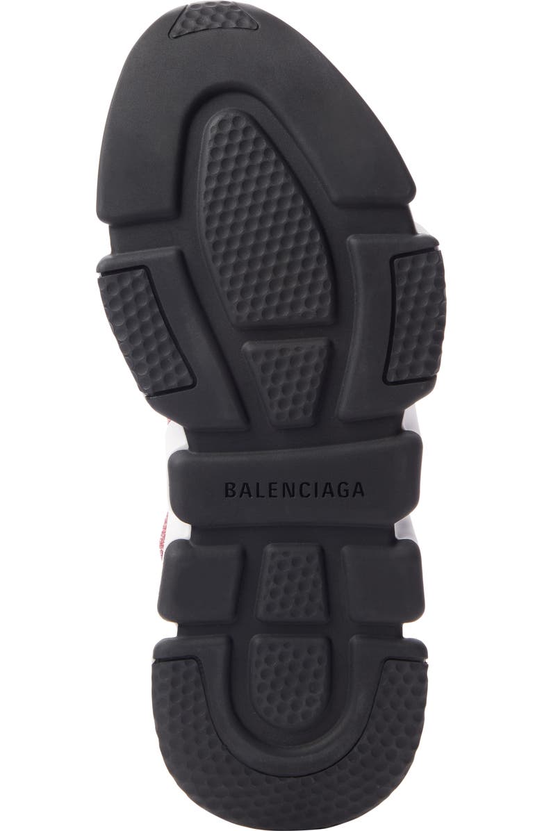 Balenciaga Mid Speed Metallic Sock Sneaker, Alternate, color,