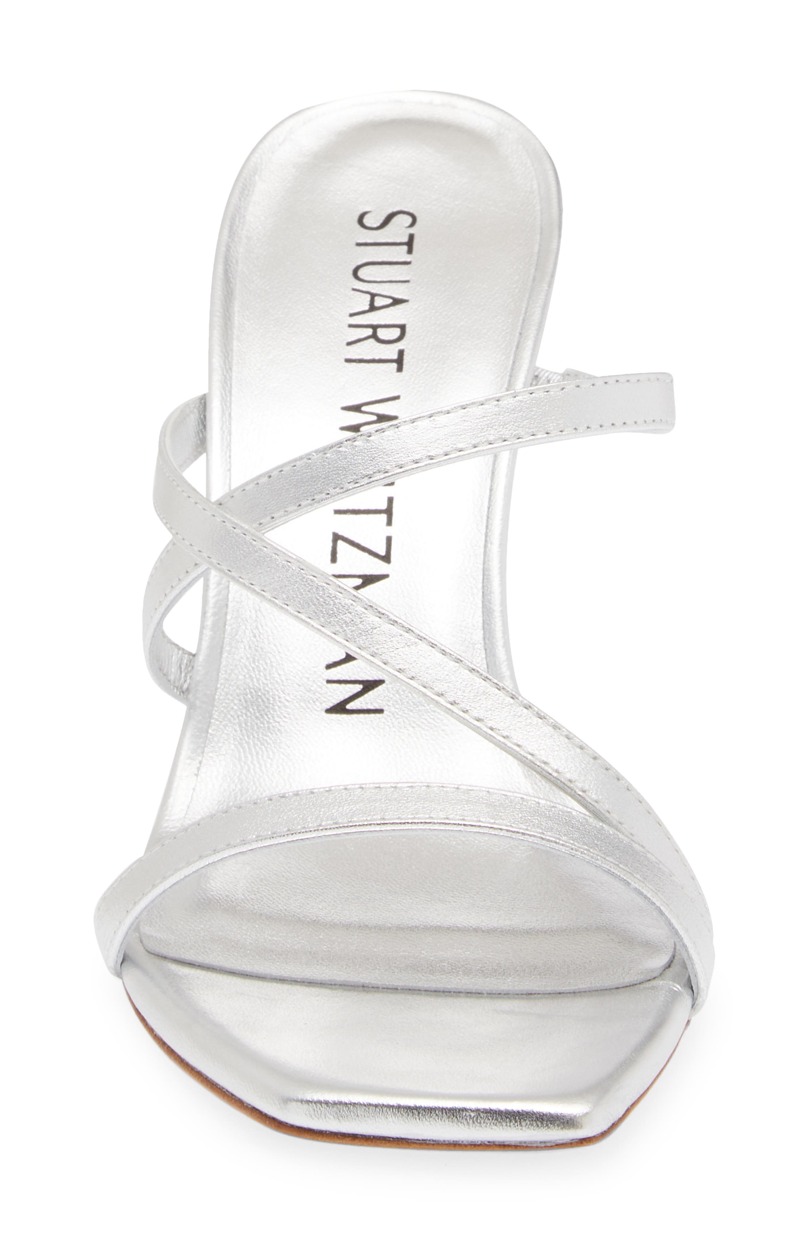 Stuart Weitzman Strapeze 85 Slide Sandal, Alternate, color, 