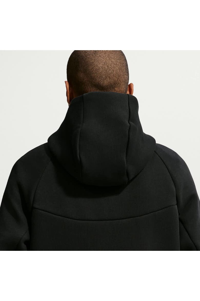 Men's Nike Black USMNT 2026 Tech Fleece Windrunner Raglan Full-Zip Hoodie, Alternate, color, Black