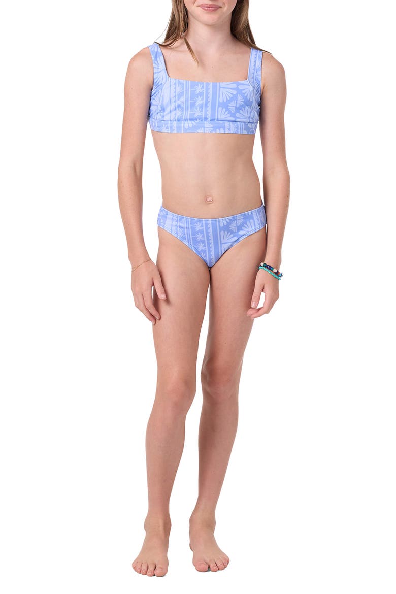Kids' Surf Two-Piece Swimsuit, Alternate, color, AZURINE