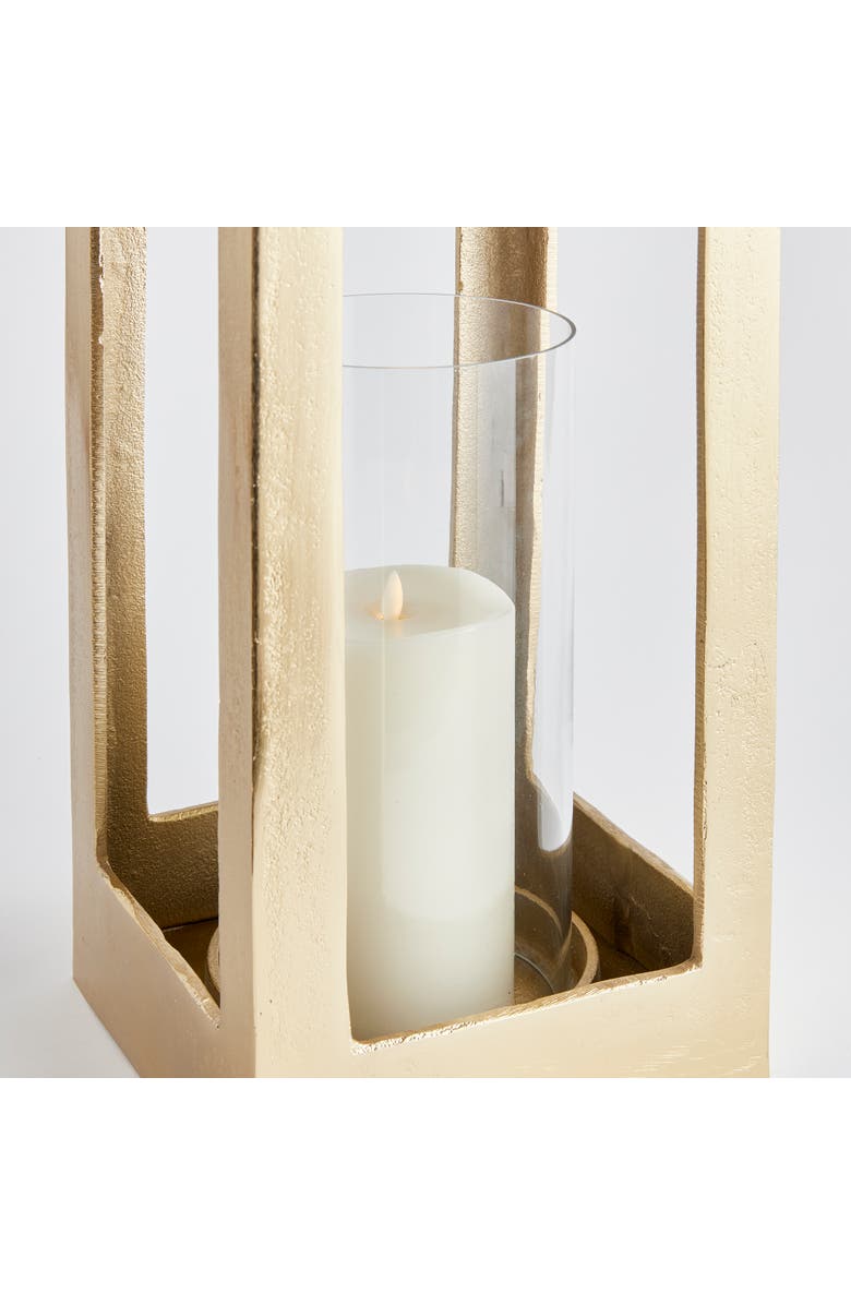Napa Home & Garden Isabella Lantern Candle Holder Large, Alternate, color, Gold