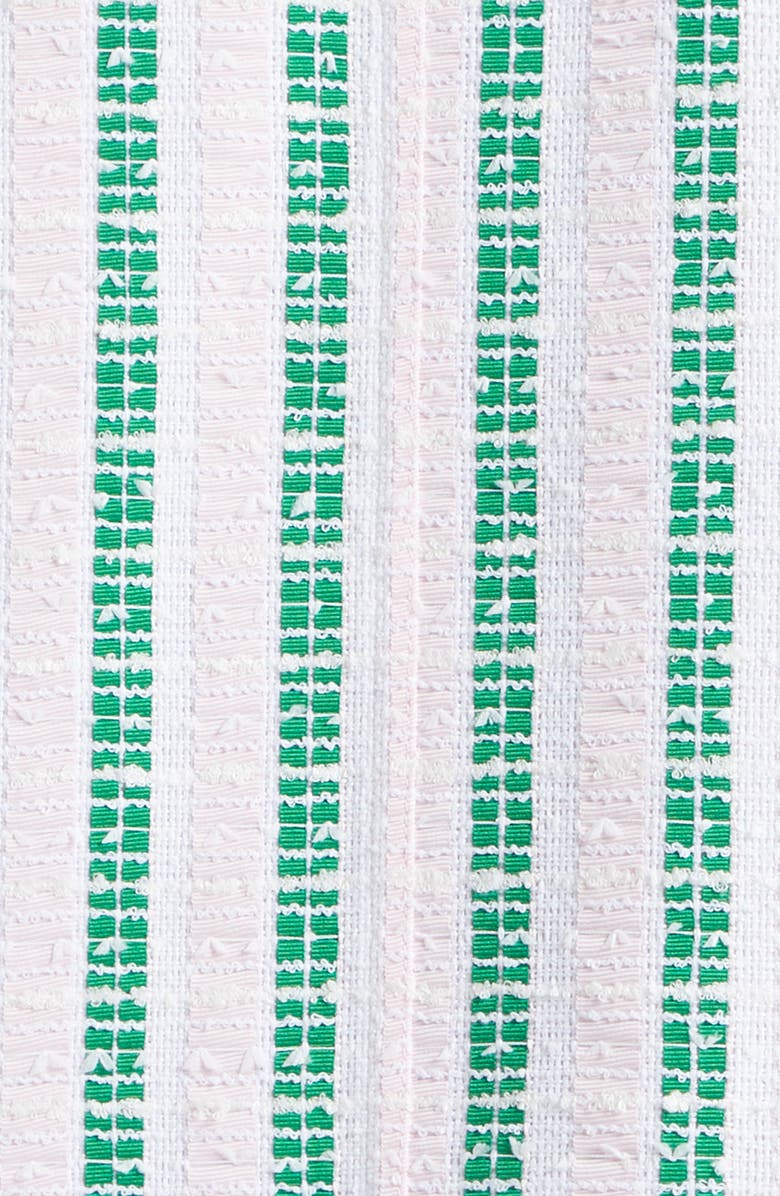 Thom Browne Stripe Utility Shirt Jacket, Alternate, color, Light Pink