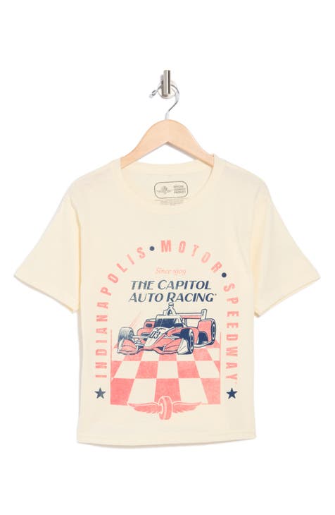 Kids' Indy Capitol Auto Racing Graphic T-Shirt (Little Kid & Big Kid)