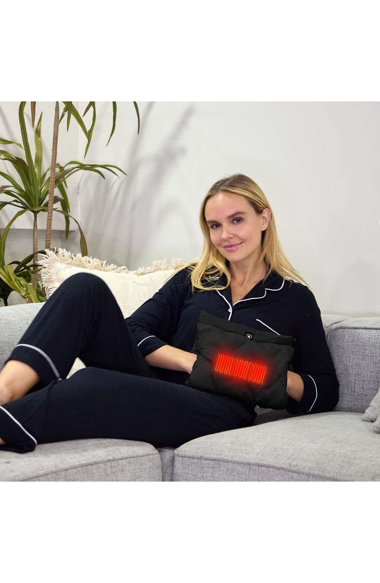 HELIOS THE HEATED COAT Hand Warming Pouch, Alternate, color, Black