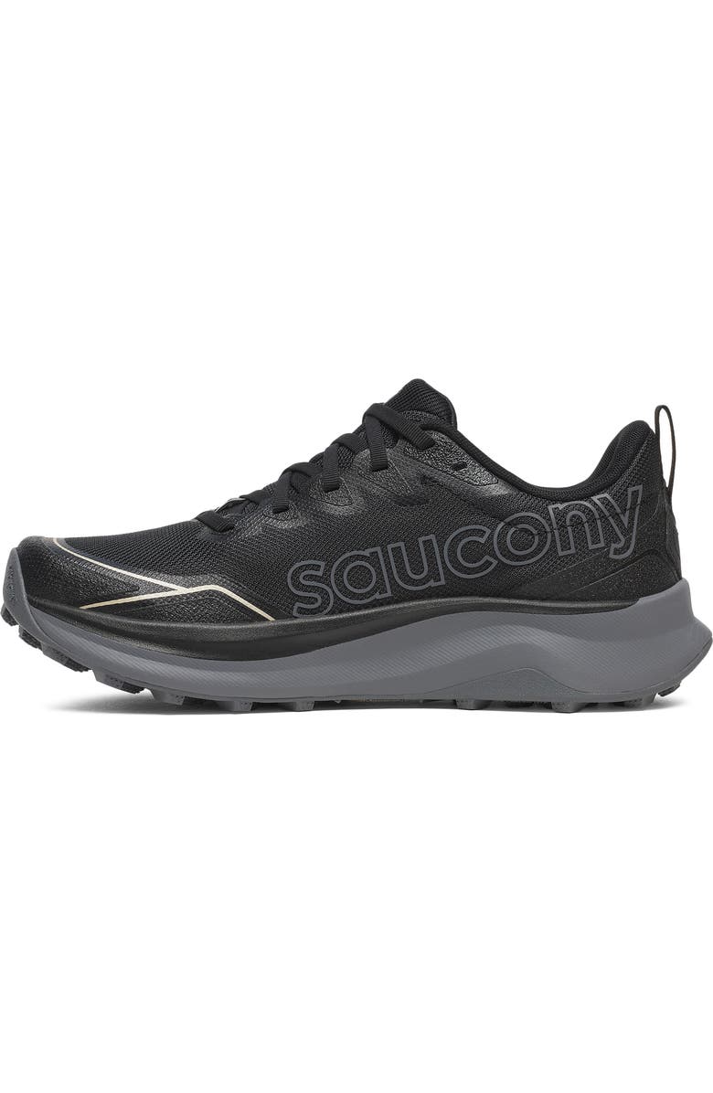 Saucony Peregrine 16 Trail Shoe, Alternate, color, Black/ Carbon