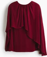 H&M Cape Blouse