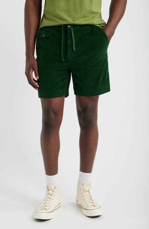 Easy Rider Drawstring Corduroy Shorts