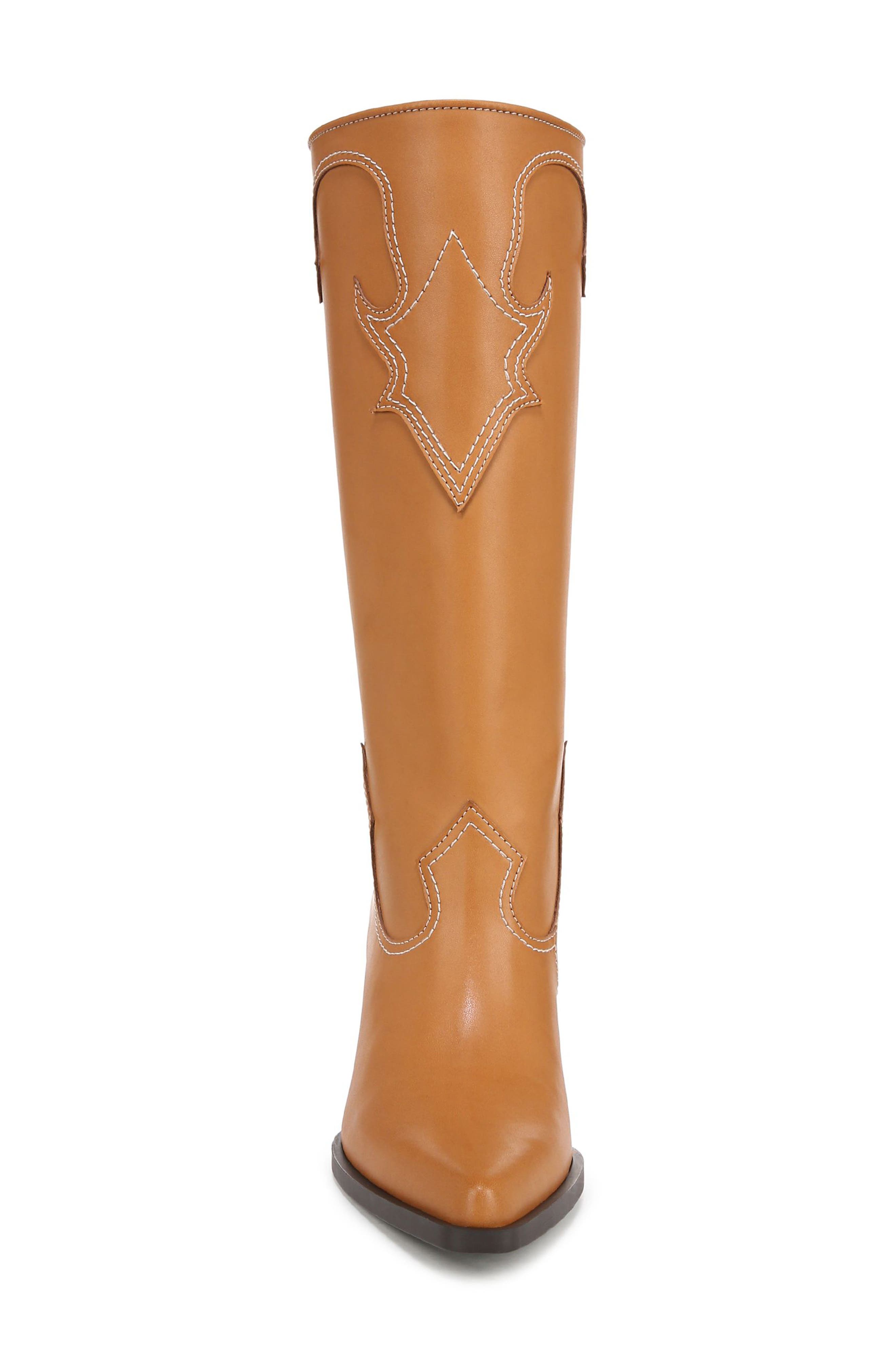 Zodiac Dawson Western Boot, Alternate, color, Cuoio Brown