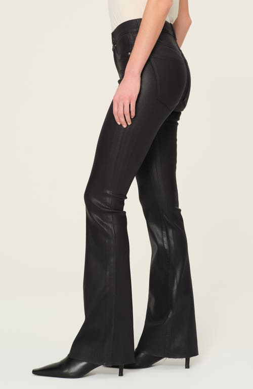 Dl1961 Bridget Instasculpt High Waist Coated Bootcut Jeans In Black