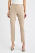 AK ANNE KLEIN Straight Leg Pull-On Pants