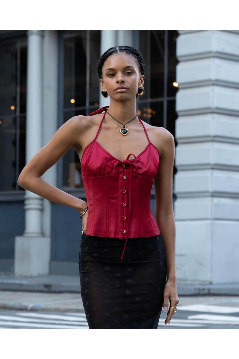 Nightgasm Rope Necklace, Alternate, color, Black Glo