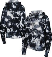 New Era Women's New Era Black Las Vegas Raiders Cloud Dye Fleece Pullover Hoodie
