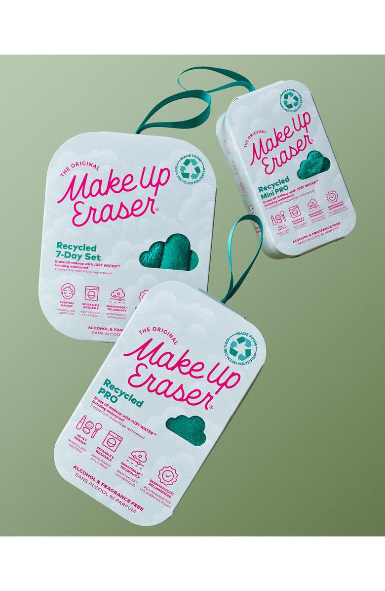The Original MakeUp Eraser Recycled MiniPRO Cloth & Reusable Laundry Bag, Alternate, color,
