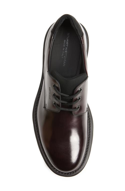 Stuart Weitzman Ajay Derby In Burgundy