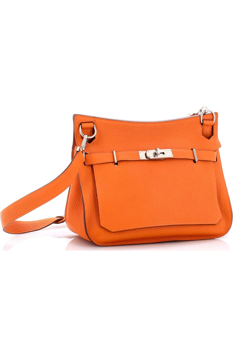 Pre-Owned Hermes Jypsiere Bag Clemence 28, Alternate, color, Orange H