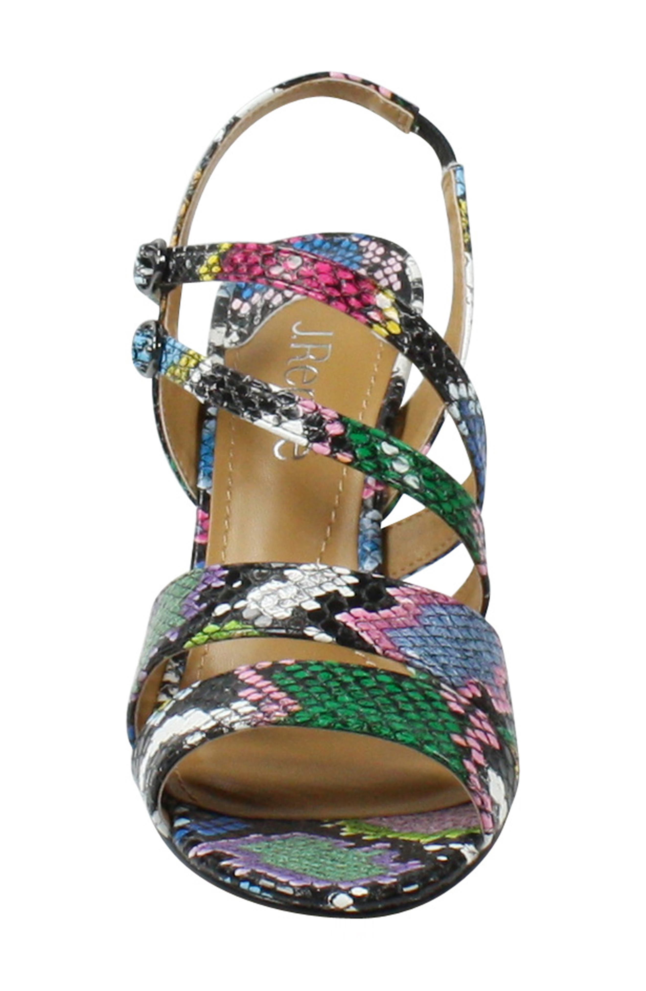 Uliana Sandal, Alternate, color, SNAKE PRINT FAUX LEATHER