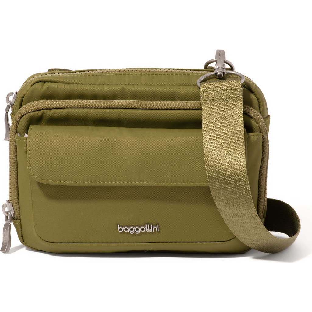 Baggallini Modern Double Zip Crossbody Bag