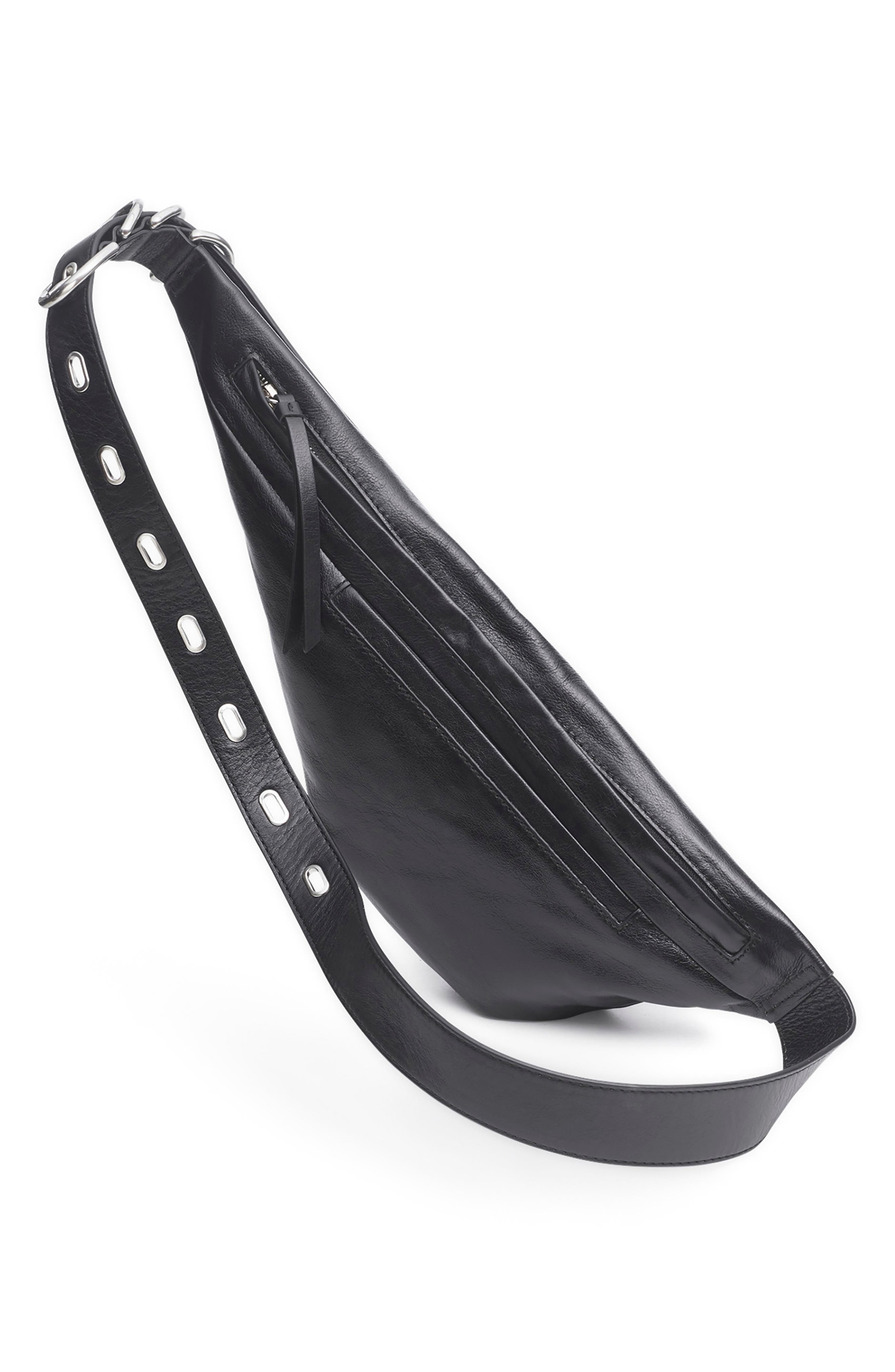 rag & bone Petra Leather Sling Bag, Alternate, color, 