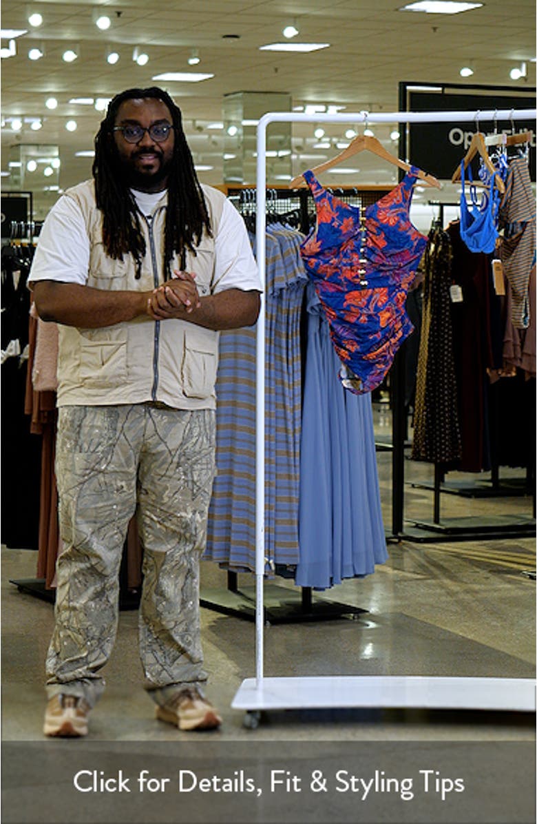 Decoupage Swizzle One-Piece Swimsuit, sales video thumbnail