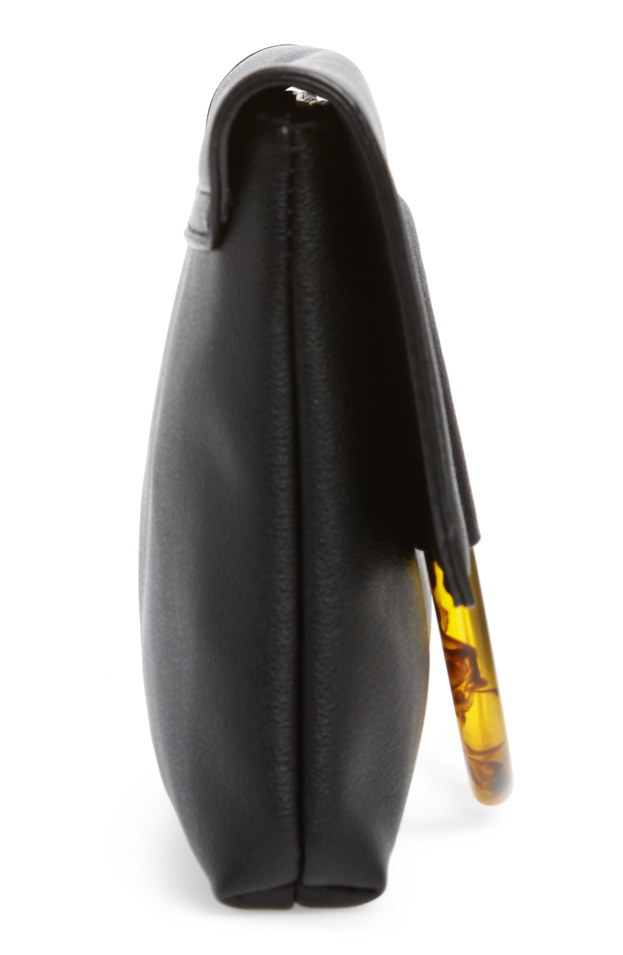 Leith Resin Handle Clutch, Alternate, color, 