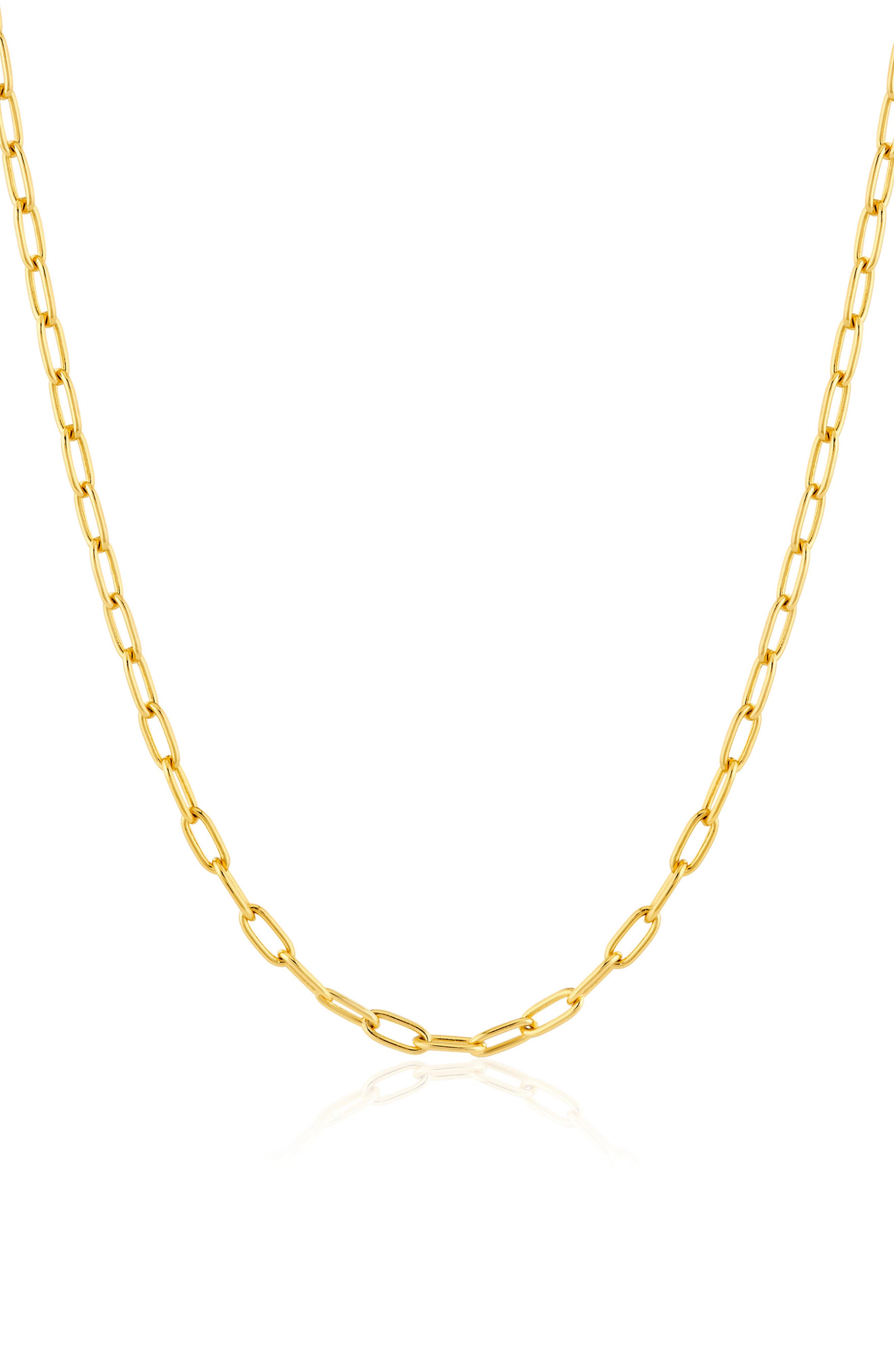 18KT YELLOW GOLD / CLEAR STONE