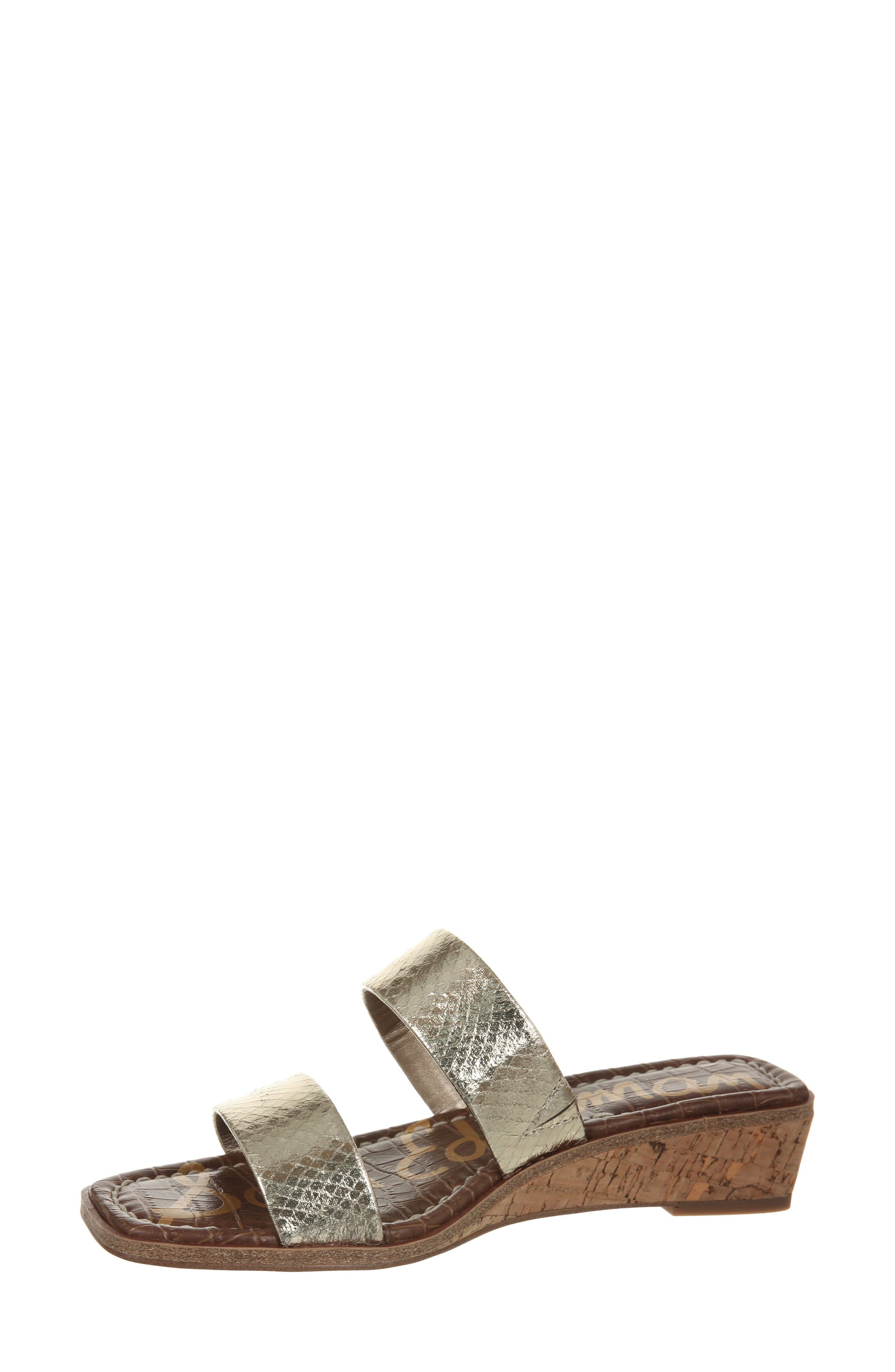 Vena Wedge Slide Sandal, Alternate, color, JUTE