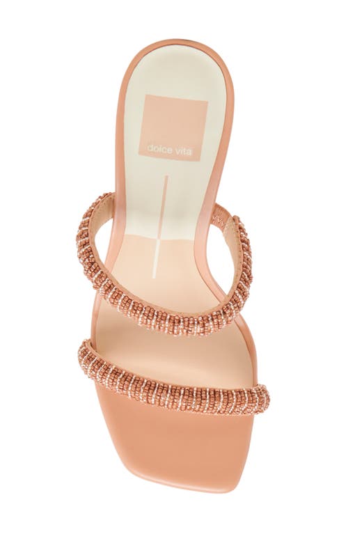 Dolce Vita Nolah Slide Sandal In Cafe Beads