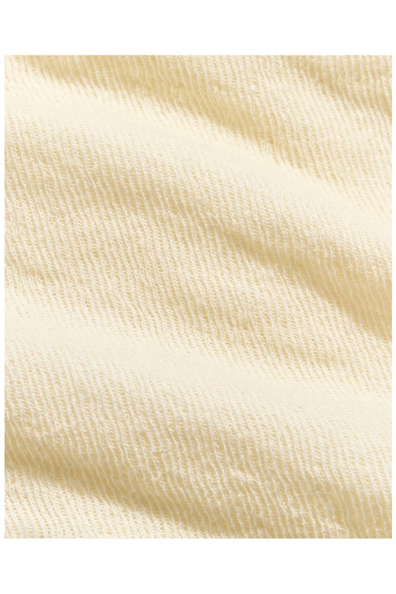 Rib Crinkle Cotton Sweatshirt, Alternate, color, WHITE