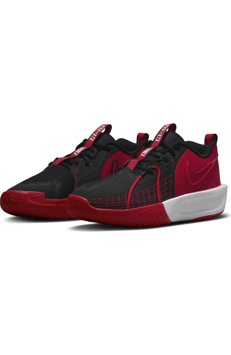 Nike Kids' G.T. Cut 3 Basketball Shoe, Main, color, 002 Black/White/University Red