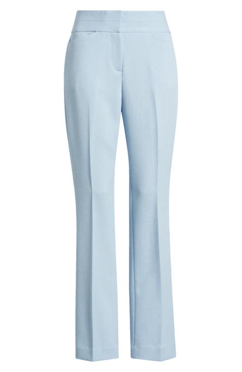Tahari Asl Flare Leg Pants In Ice Blue