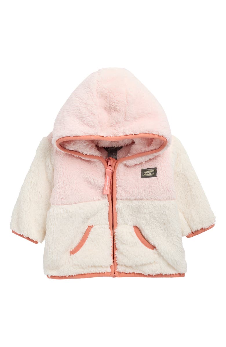 Eddie Bauer Quest Plush Faux Fur Hooded Jacket, Main, color, 