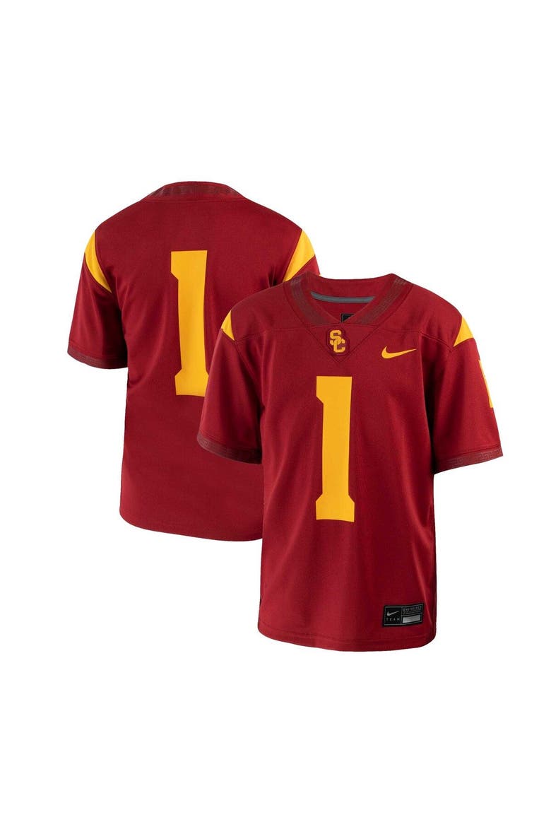 Preschool Nike Cardinal USC Trojans Untouchable Replica Football Jersey, Main, color, Cardinal