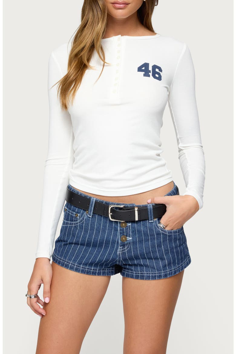 46 Henley Top, Main, color, WHITE