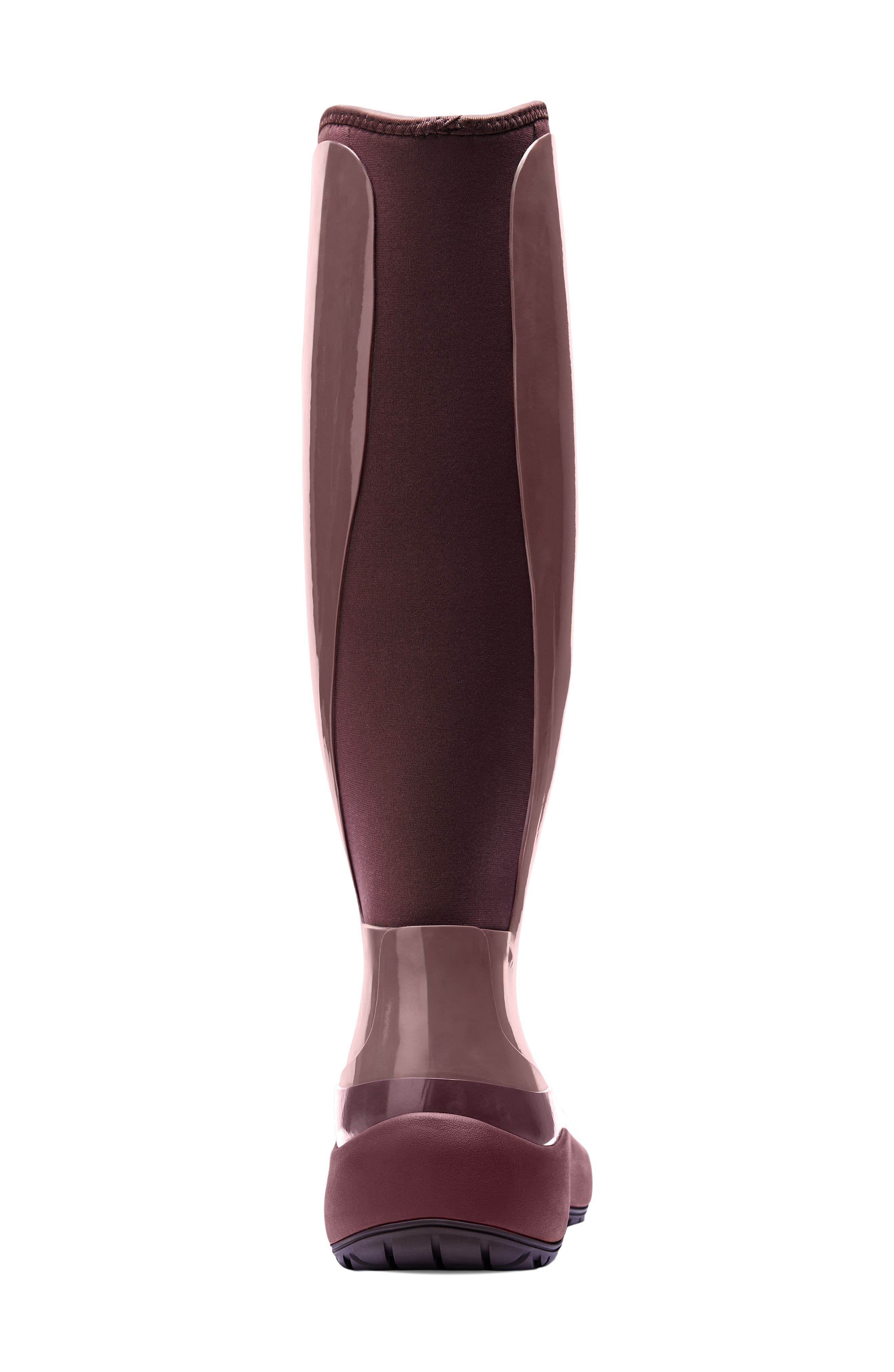 The Dry High Waterproof Rain Boot, Alternate, color, TEMPT GLOSS