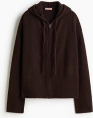 H&M Knitted Zip-through Hoodie