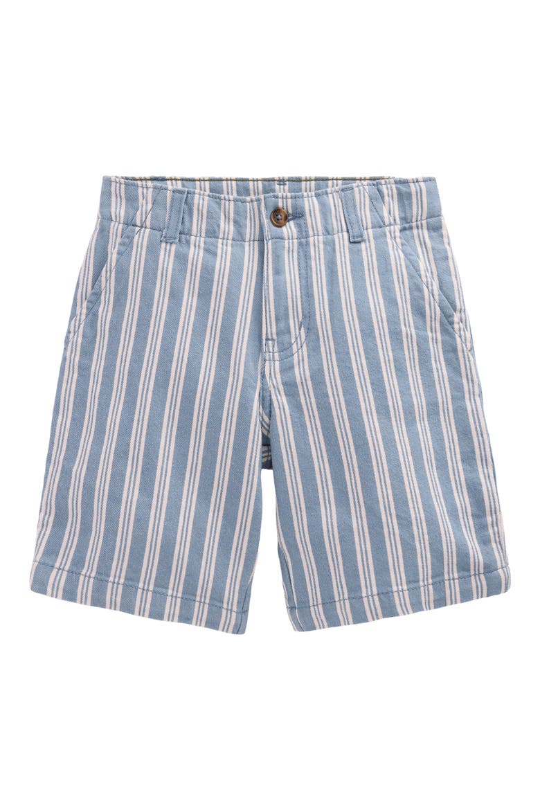 Kids' Smart Stripe Shorts, Main, color, LIGHT BLUE STRIPE