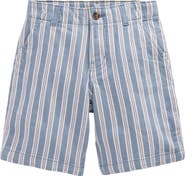 Mini Boden Kids' Smart Stripe Shorts