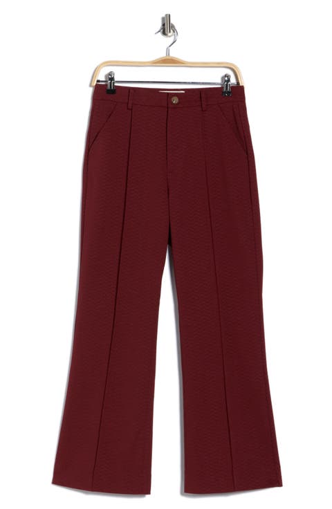 The Geo Jacquard Prim Pants
