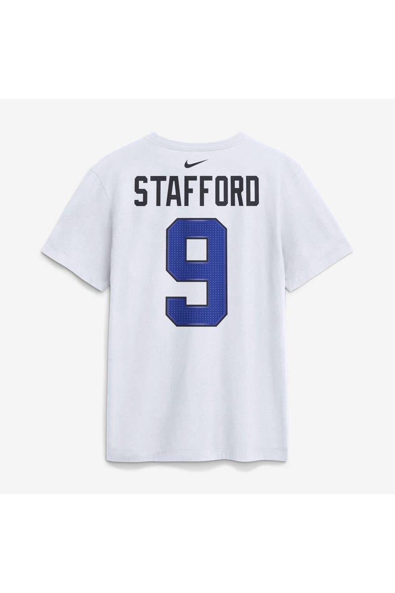 Men's Nike Matthew Stafford Los Angeles Rams Fearsome White Name & Number T-Shirt, Alternate, color, White