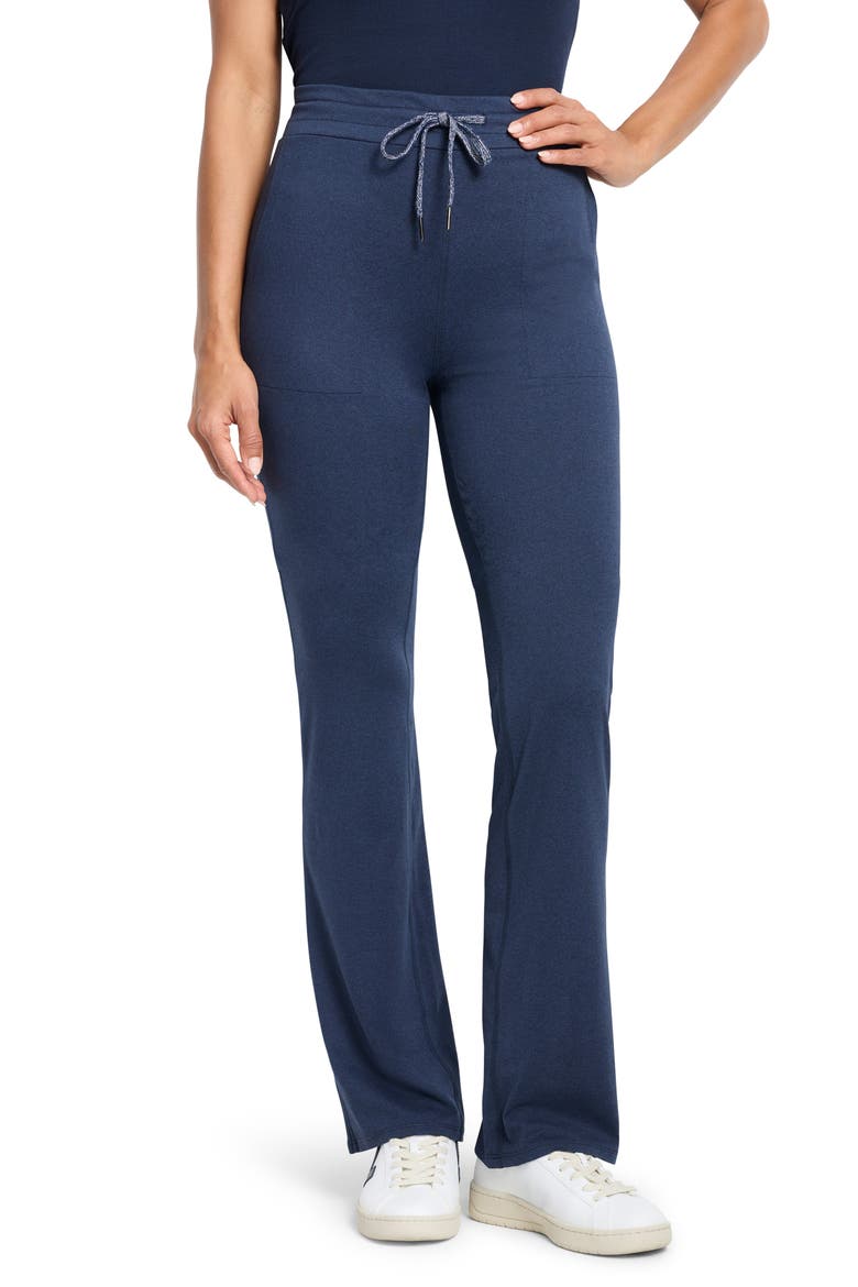 Brushed Wide Leg Pants, Main, color, INK