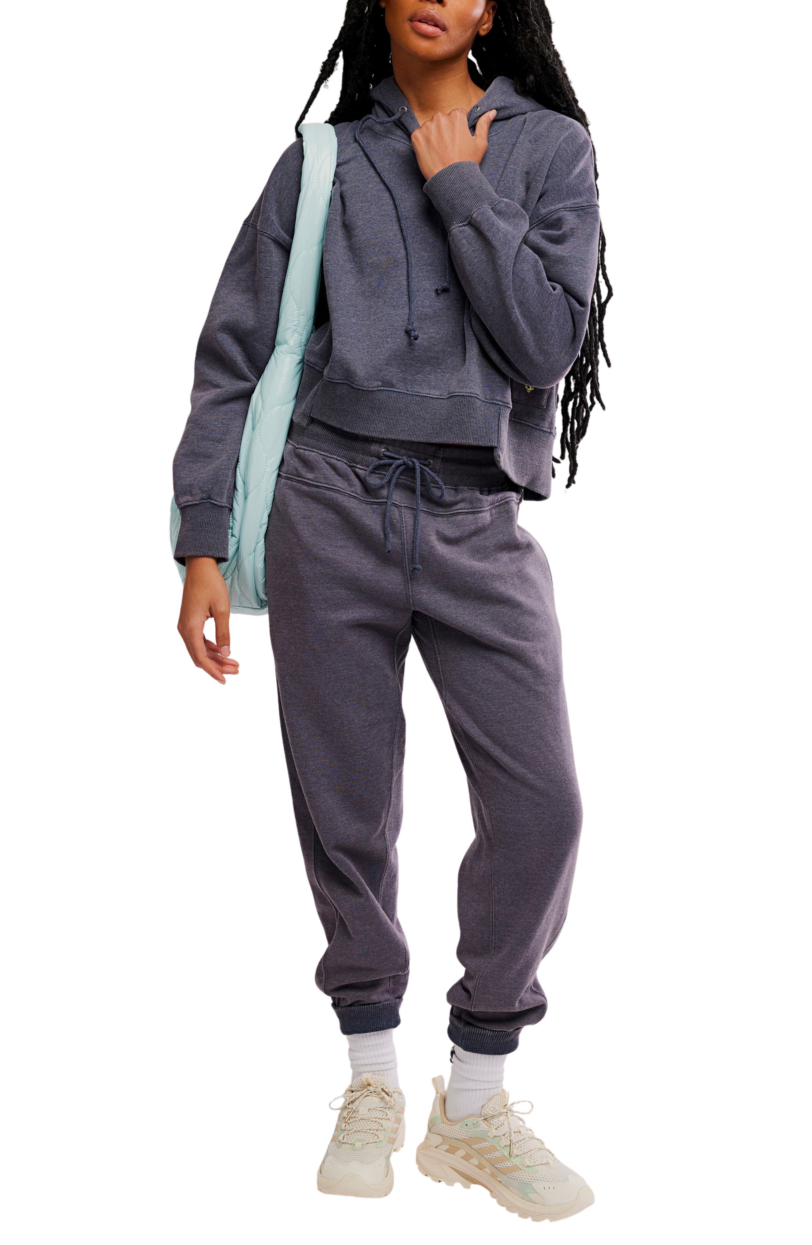 FP Movement Sand Washed Undefeated Hoodie & Joggers Set (Women